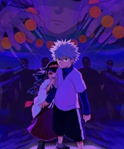 Killua Zoldyck And Neferpitou Paint by numbers