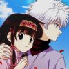 Killua Zoldyck And Neferpitou Hunter X Hunter Paint by numbers