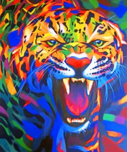 Mad Tiger Paint by numbers