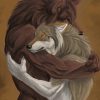 Male And Female Werewolf paint by numbers