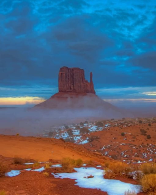 Monument Valley Arizona paint by numbers