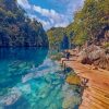 Palawan Island paint by numbers