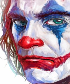 Sad Joker paint by numbers