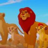 Simba And Children paint by numbers