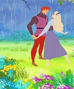 Sleeping Beauty Disney paint by numbers