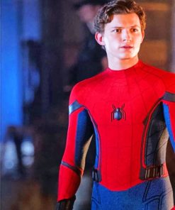 Spiderman Tom Holland paint by numbers