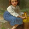 Young Girl With Water Jug paint by numbers