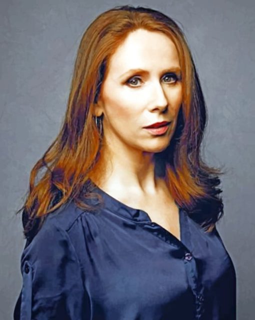 Catherine Tate paint by numbers