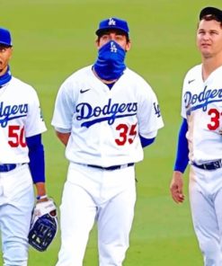 Cody Bellinger Los Angeles paint by numbers