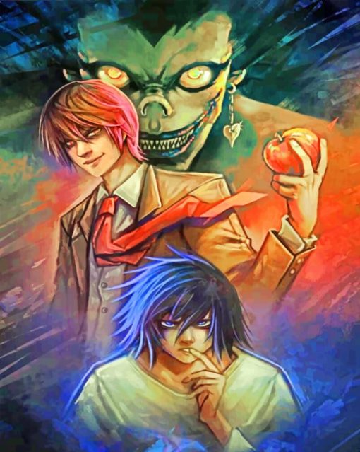 Death Note paint by numbers