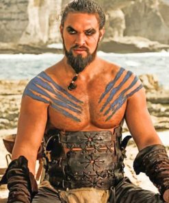 Dothraki Leader Drogo Game Of Thrones Paint by numbers