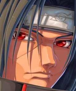 Itachi Uchiha paint by numbers