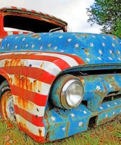 Old Truck Paint by numbers