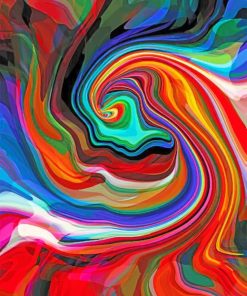 Abstract Colors Paint by numbers