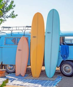 Aesthetic Surfboards paint by numbers