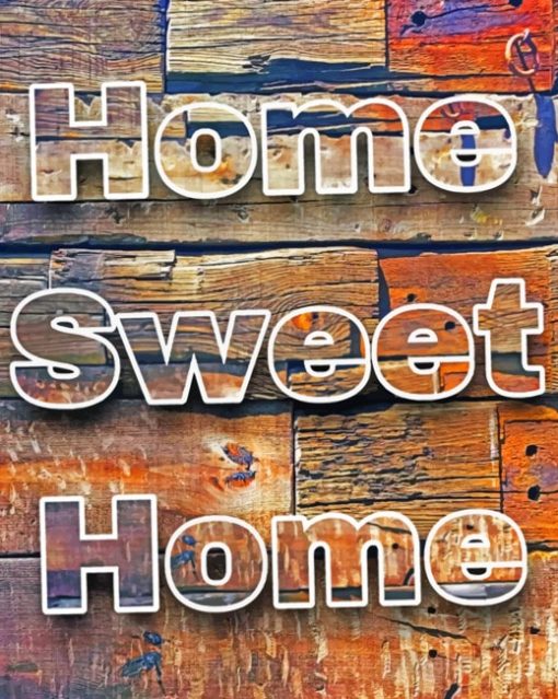 Home Sweet Home Paint by numbers