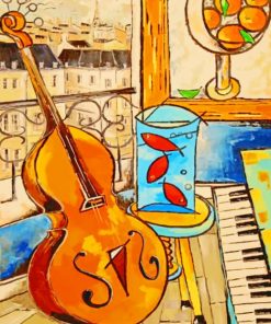 Music Instruments Paint by numbers