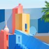 Pastel Architecture paint by numbers