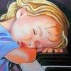 Sleepy Kid paint by numbers