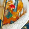 Violinist Girl paint by numbers