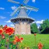 Aesthetic Windmill paint by numbers