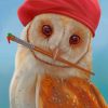 Artist Owl paint by numbers