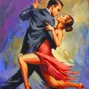 Tango Dancers Art paint by number