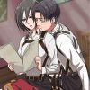 Mikasa Ackerman And Levi paint by numbers