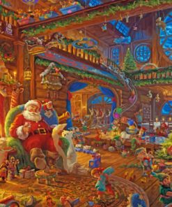 Christmas Time paint by numbers