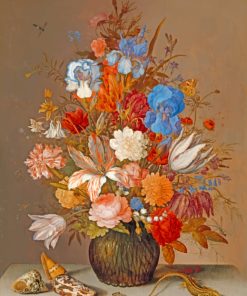 Still Life with Flowers paint by numbers