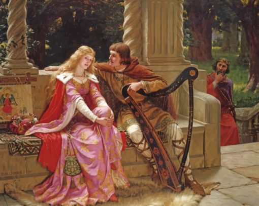 Tristan and Isolde paint by numbers