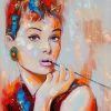 audrey hepburn Art paint by number