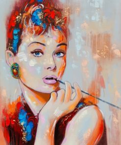 audrey hepburn Art paint by number