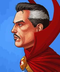 dr strange marvel paint by number