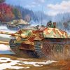 german tanks ww2 paint by numbers