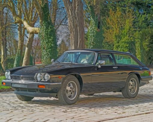 Aesthetic Jaguar Xjs Paint by numbers