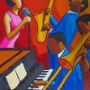 Jazz Music Paint by numbers