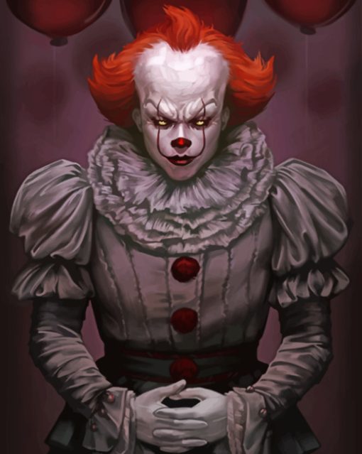 pennywise It paint by numbers