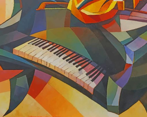 piano art paint by numbers