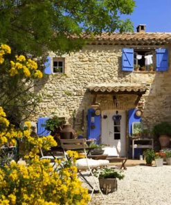 Aesthetic Provence House piant by numbers