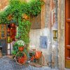 trastevere rome italy paint by number