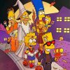 The Simpsons Halloween Paint by numbers