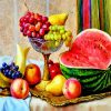 Fruits Still Life Paint by numbers