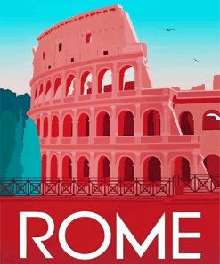 Rome Italy Paint by numbers