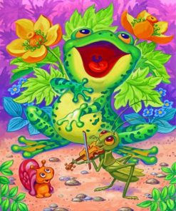 frog-singing-paint-by-numbers