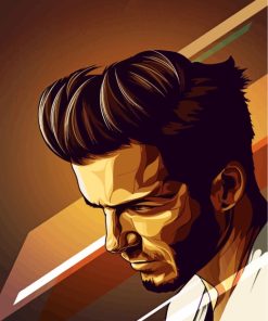 David Beckham Paint by numbers