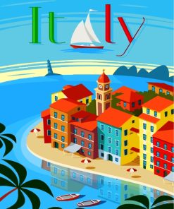 Italy Poster Paint by numbers