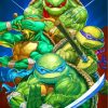 Ninja Turtles Heroes Paint by numbers