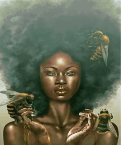 afro-lady-paint-by-numbers