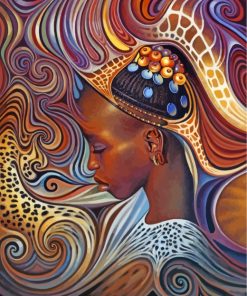 black-african-woman-paint-by-numbers